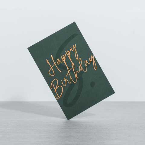 Happy Birthday Note Card